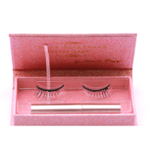 005 best quality private label magnetic eyelashes 4 magnets magnetic synthetic eyelashes with magnetic eyeliner and custom box
